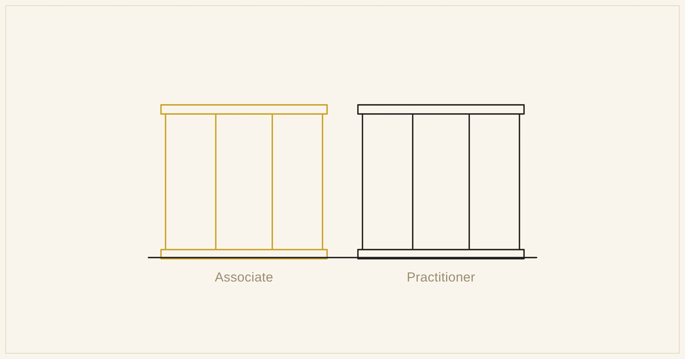 Udemy associate vs practitioner weight